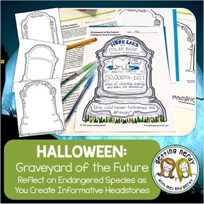 Endangered Species Halloween Graveyard Project