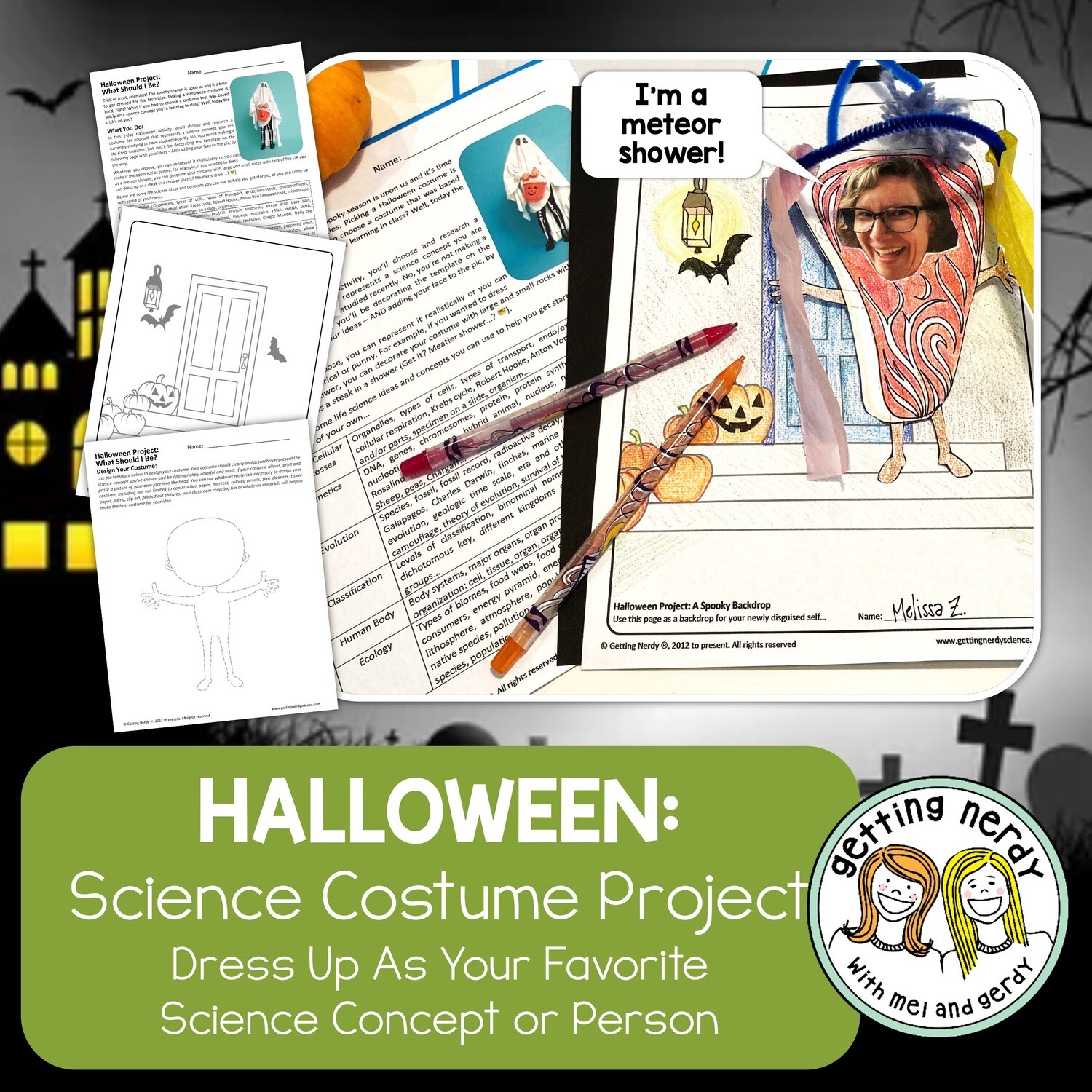 Halloween Science Costume Project