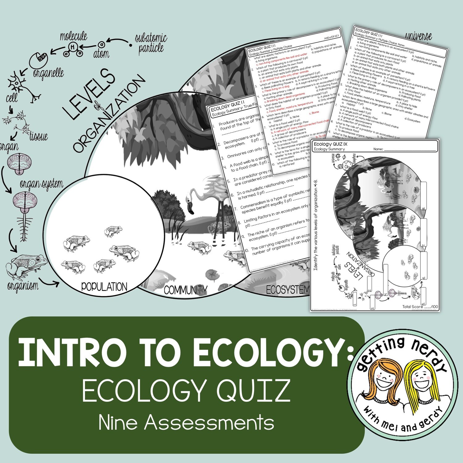 Ecology - Introduction to Ecosystems Quiz