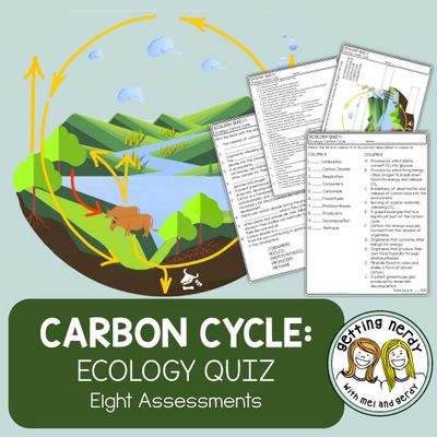 Ecology - Cycles in Nature - Carbon Cycle Quiz