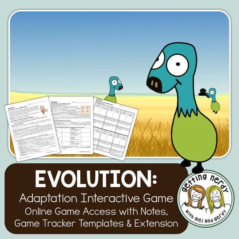Evolution Adaptation Interactive Game