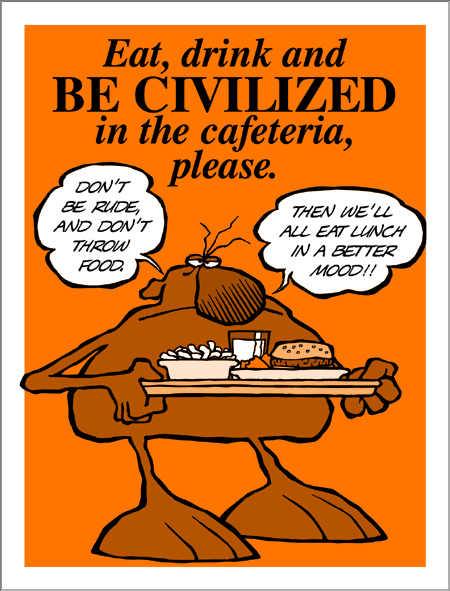 Eat drink & be civilized