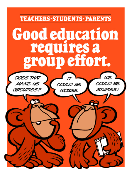 Good education requires a group effort