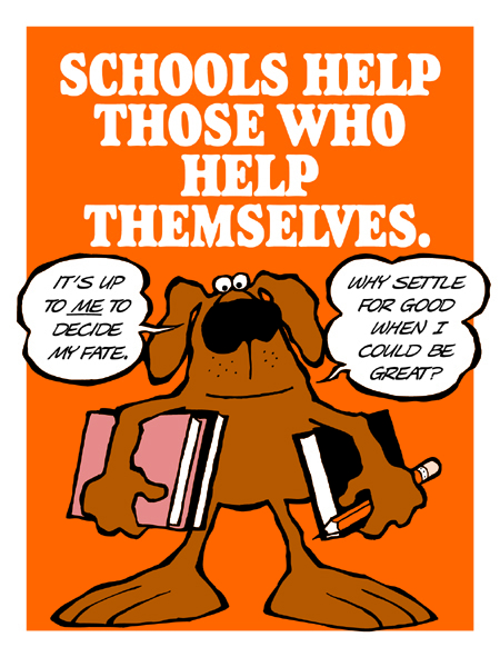Schools Help Those Who Help Themselves