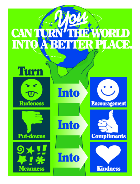 Turn the World Into a Better Place