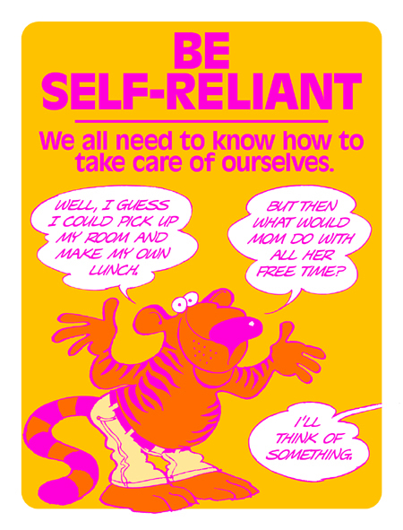 Be Self-Reliant