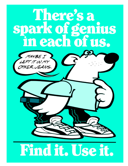 There&#39;s a spark of genius in each of us