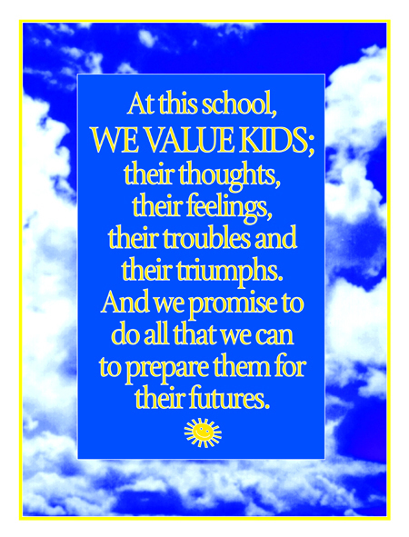 Our School Values Kids