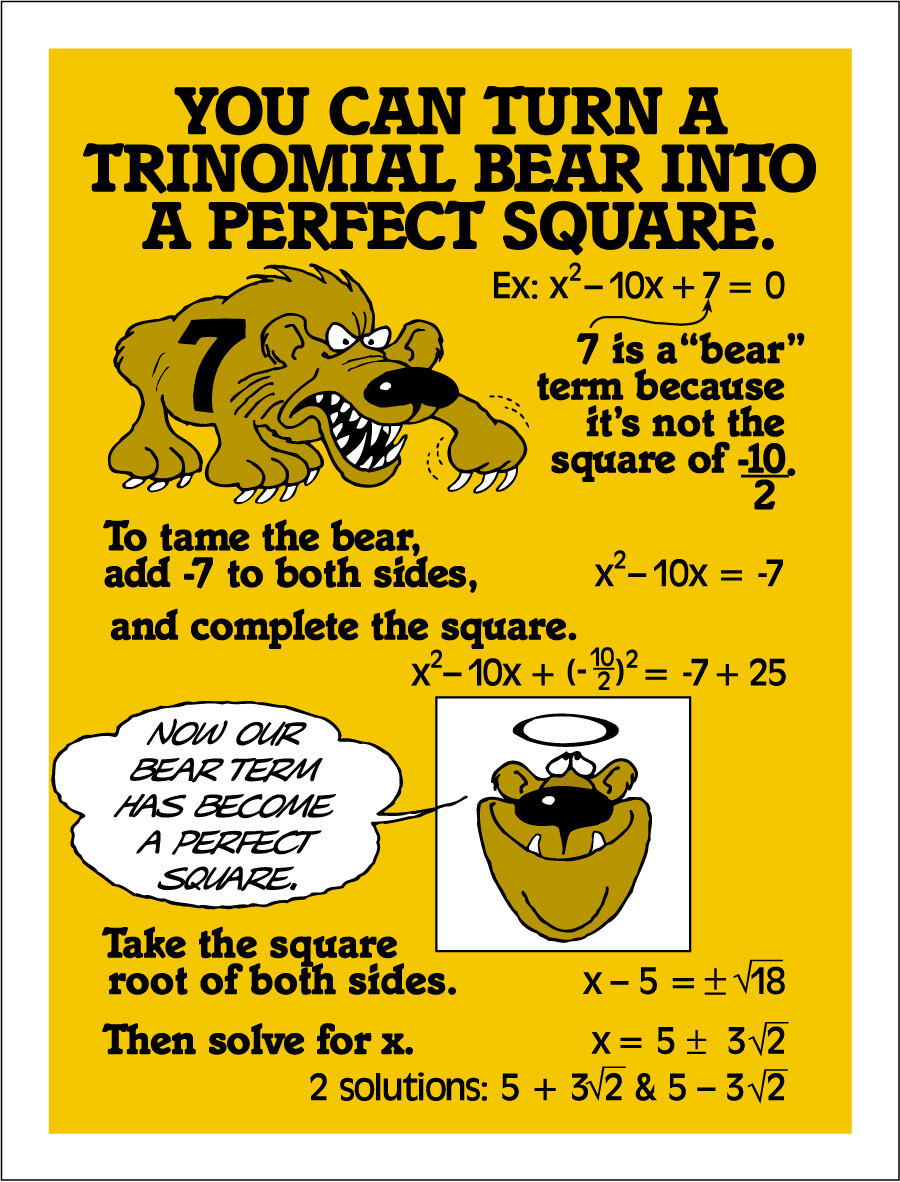 Solving Trinomials That Aren't Perfect Squares