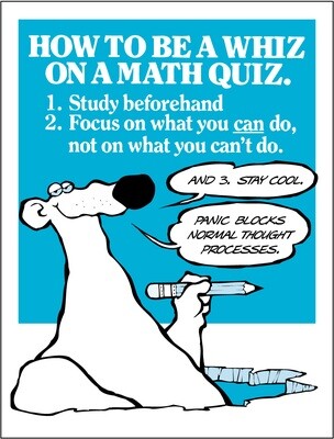 How To Be A Whiz On A Math Quiz