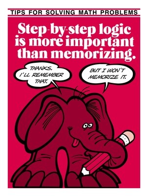 Step by Step Logic Better Than Memorization