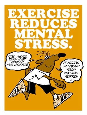 Exercise Reduces Mental Stress