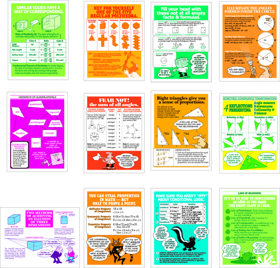 Geometry Revisited Posters Set (12)