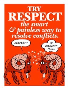 Try Respect To Solve Conflicts