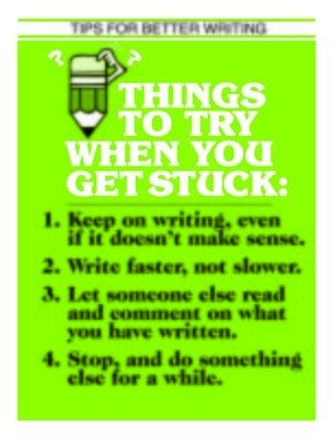 Things To Try When You Get Stuck