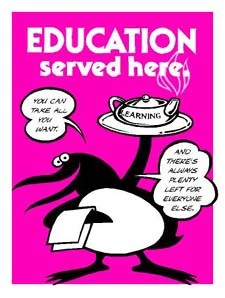 EDUCATION served here.