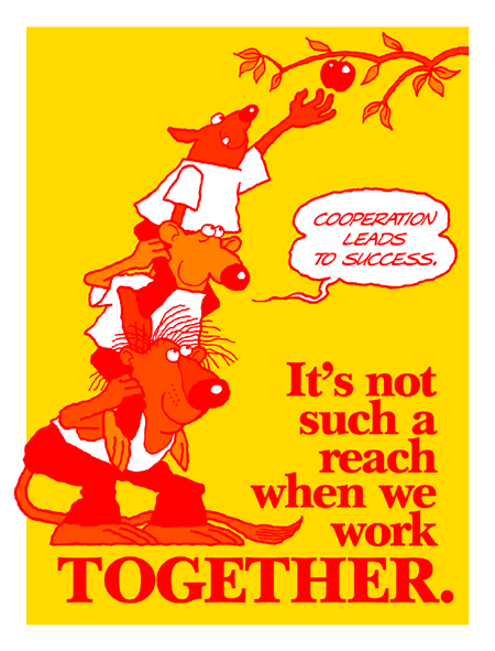 It's not such a reach when we work together It's not such a reach when we work together