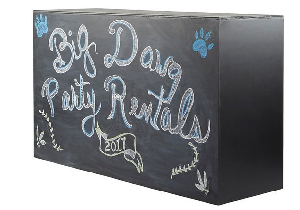 Chalk Board Bar 6'