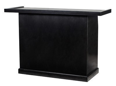 Black Wood Folding Bar 5&#39;