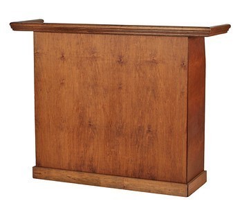 English Chestnut Wood Folding Bar 5&#39;