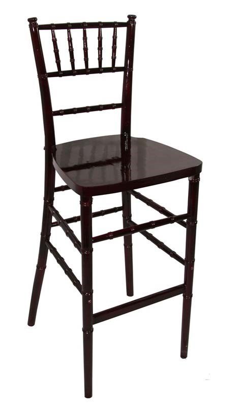 Chiavari Bar Stool Mahogany