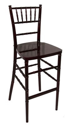 Chiavari Bar Stool Mahogany