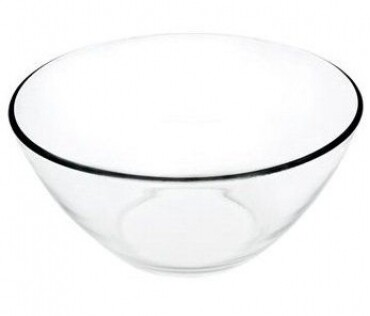 Glass V Bowl 7&quot;