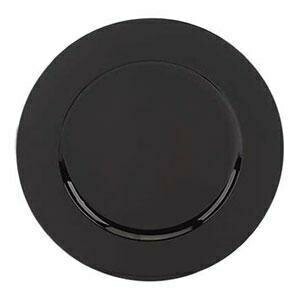 Black Beaded Melamine ​Charger