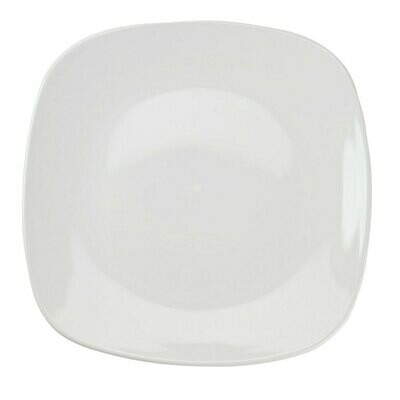White Fusion Dinner Plate 10&quot; - Pack of 10