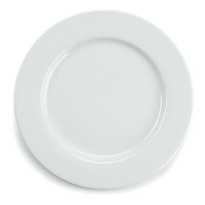 White Rim Dinner Plate 10.5&quot; - Pack of 10