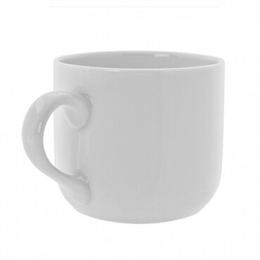 White Rim Mug 6 Oz. - Rack of 25