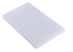 White Polyethylene Cutting Board 24 x 18 x 1/2