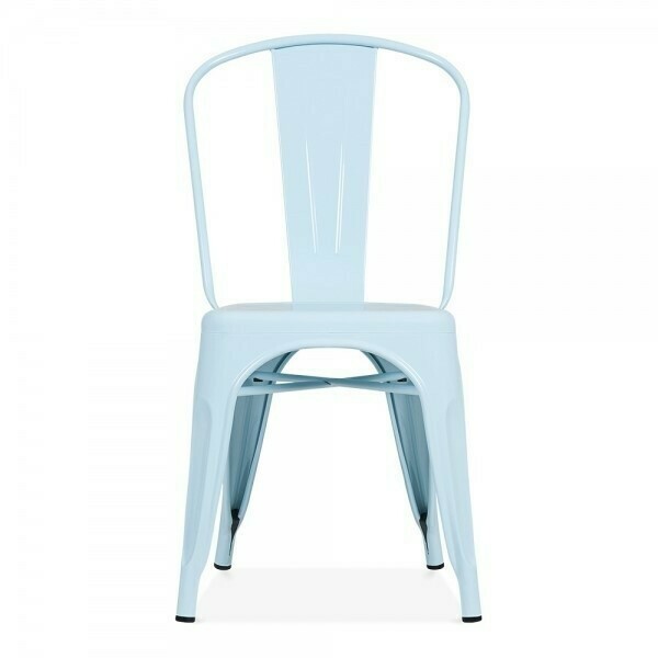 Tolix Light Blue Bistro