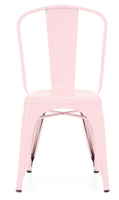 Tolix Light Pink Bistro