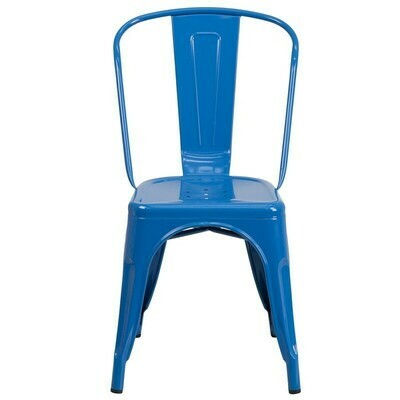 Tolix Navy Blue Bistro