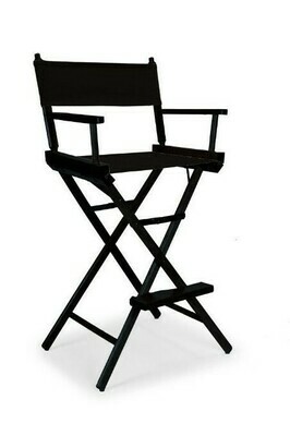 Black Directors Chair Tall