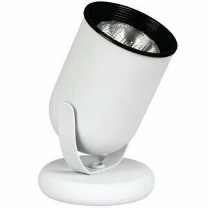 White 7&quot; Floor Uplighting
