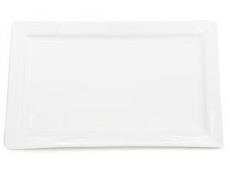 Ceramic Rectangular Platter 5&quot; X 17&quot;