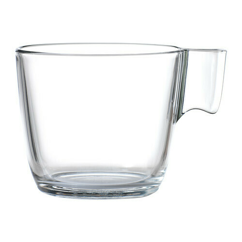 Glass Mug 10 Oz. - Rack of 16 Glasses