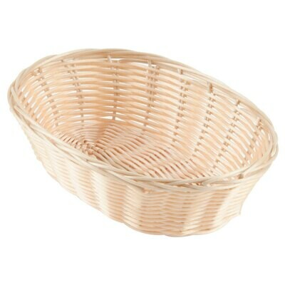 Rattan Oval Basket - 6&quot; x 9&quot;