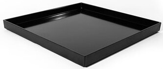 Melamine Black Square Tray 13&quot;