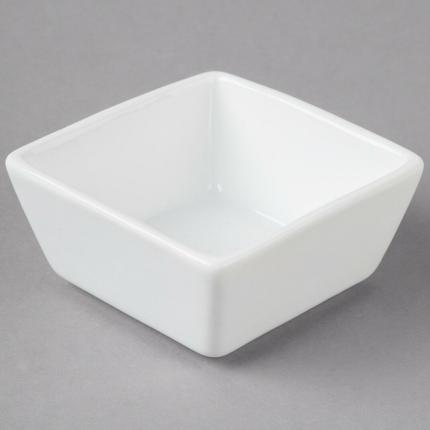 Square Tasting Bowl White 4 Oz.