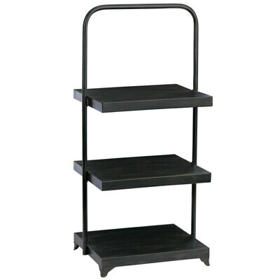 Metal Merchandising Display Stand Three Tier - Square
