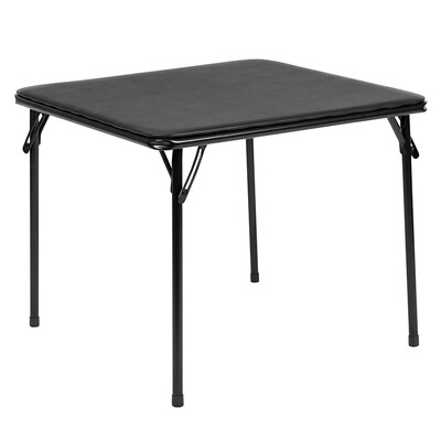 Children&#39;s Folding 24&quot; Square Table Black
