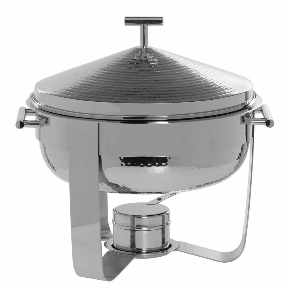 Hammered Chafing Dish Round 6 Qt.
