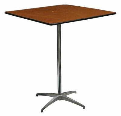 Cocktail Table 24&quot; Square x 42&quot; High