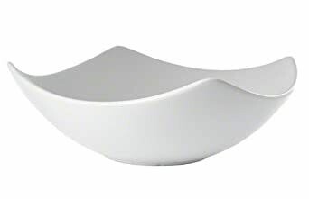 White Square Stoneware Bowl 11" - 2.4 Qt