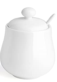 China Sugar Bowl White