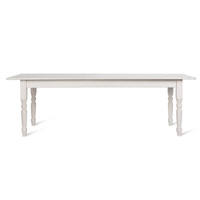 Farm Table White Wash 8&#39; x 36&quot;