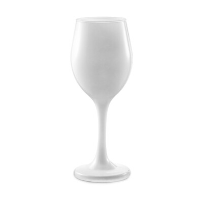 Colored White Goblet 12 oz. - Rack of 25